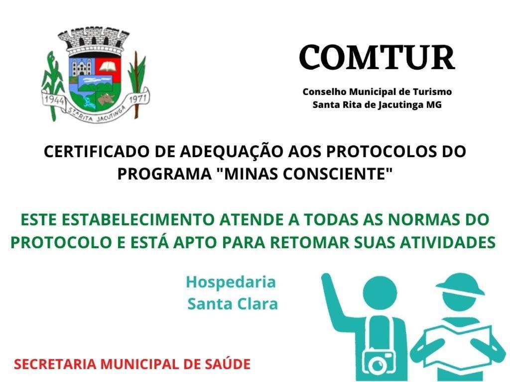 سانتا ريتا دي جاكوتينجا Pousada Hospedaria Santa Clara المظهر الخارجي الصورة